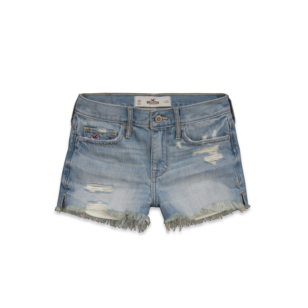 Girls Hollister High Rise Short-Shorts