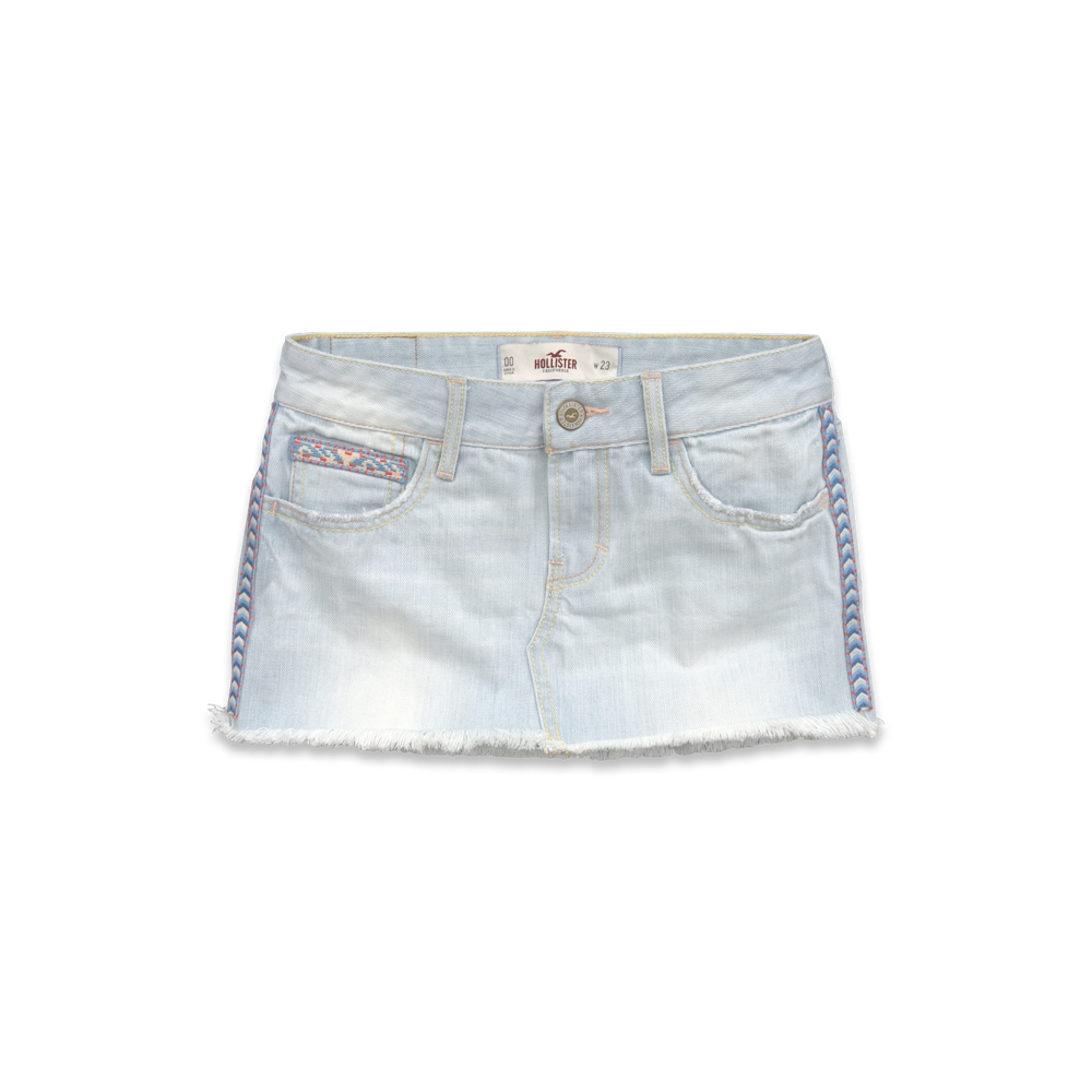Girls Hollister Denim Skirt
