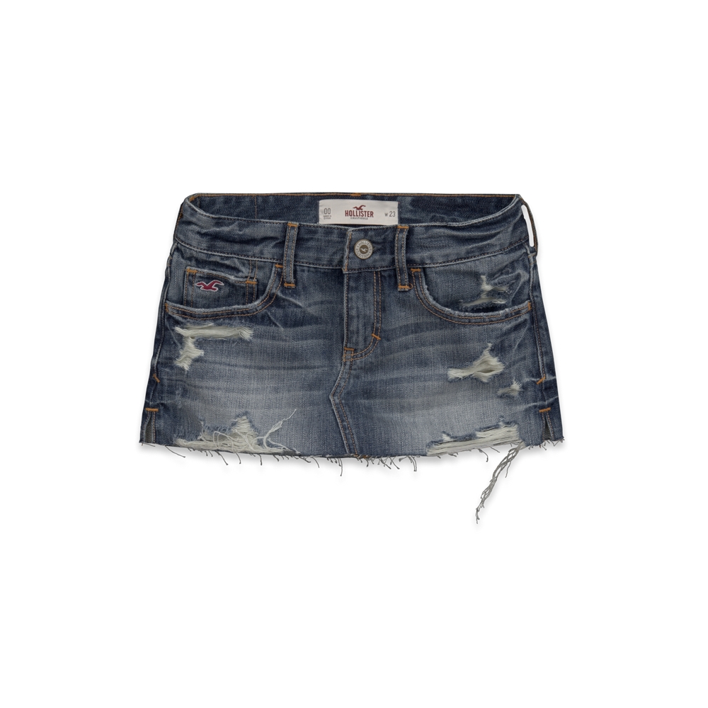 Girls Hollister Denim Skirt