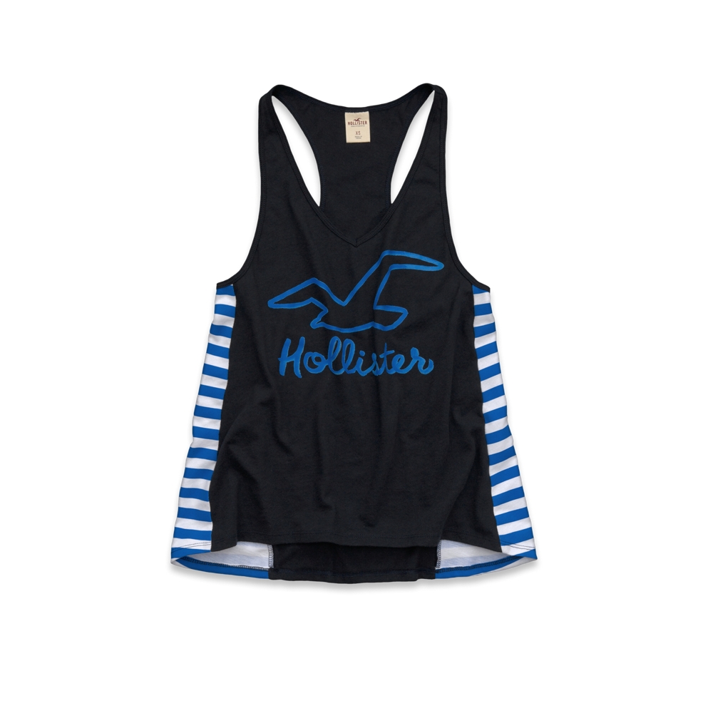 Girls White Point Tank