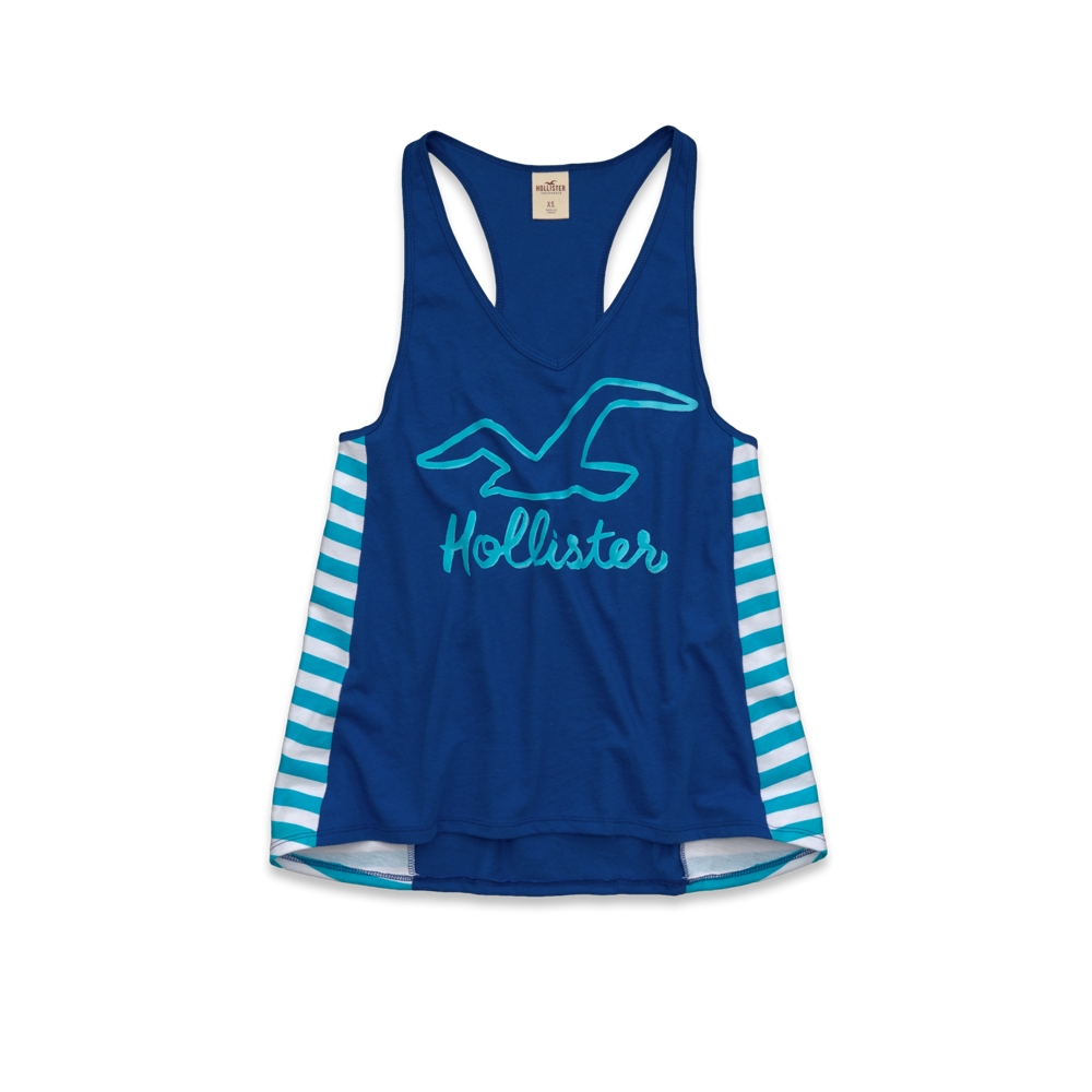 Girls White Point Tank