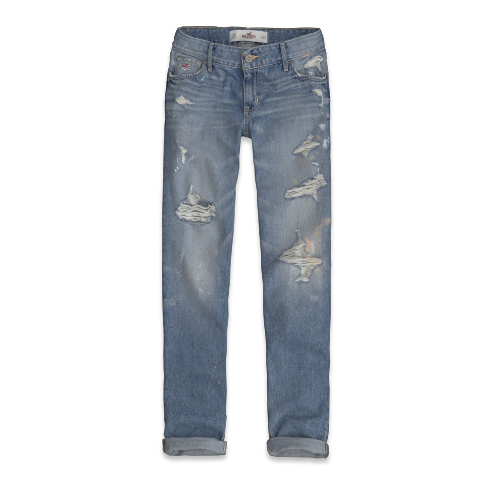 Girls Hollister Boyfriend Jeans