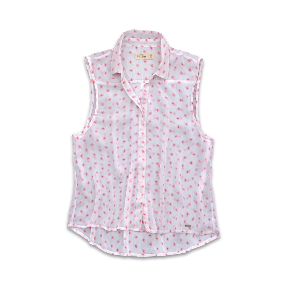 Girls Avalon Place Chiffon Shirt