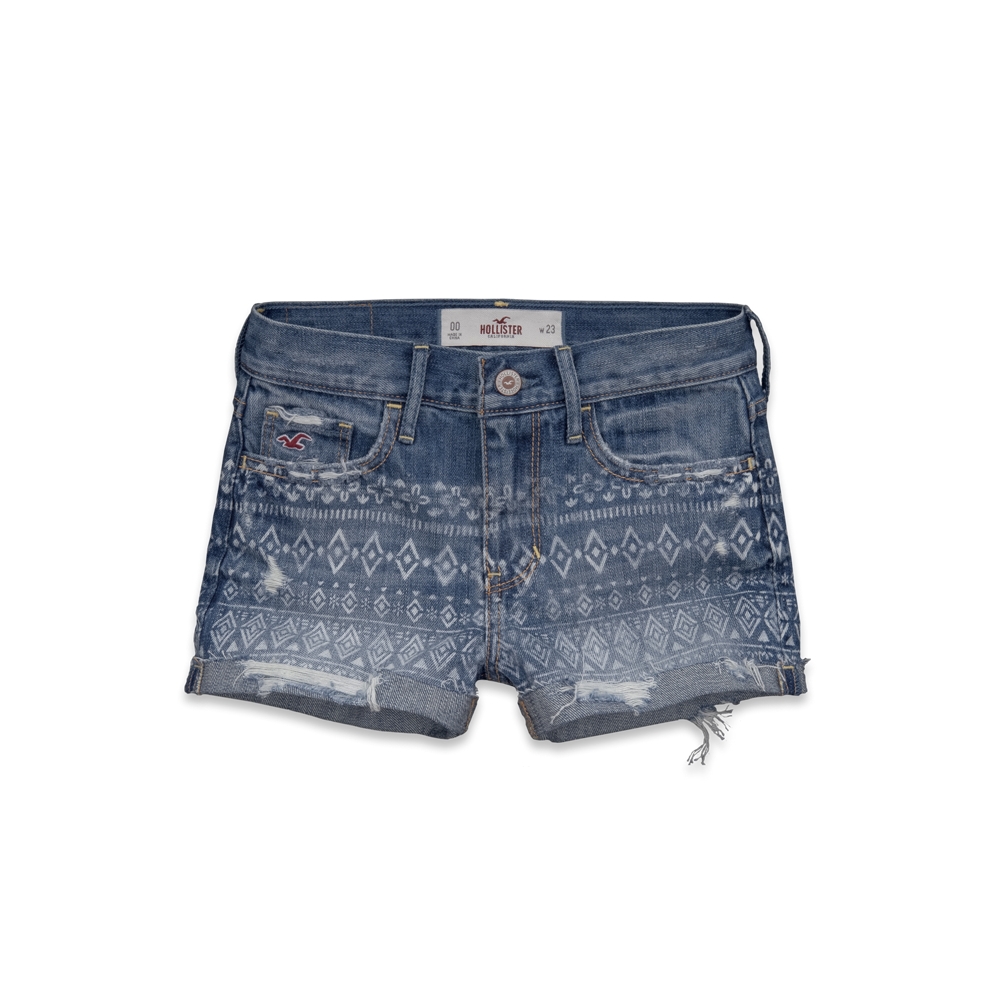 Girls Hollister High Rise Short-Shorts