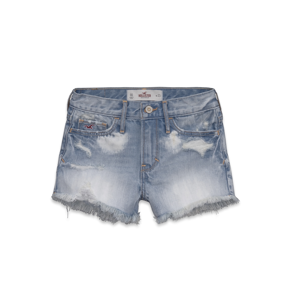 Girls Hollister High Rise Short-Shorts