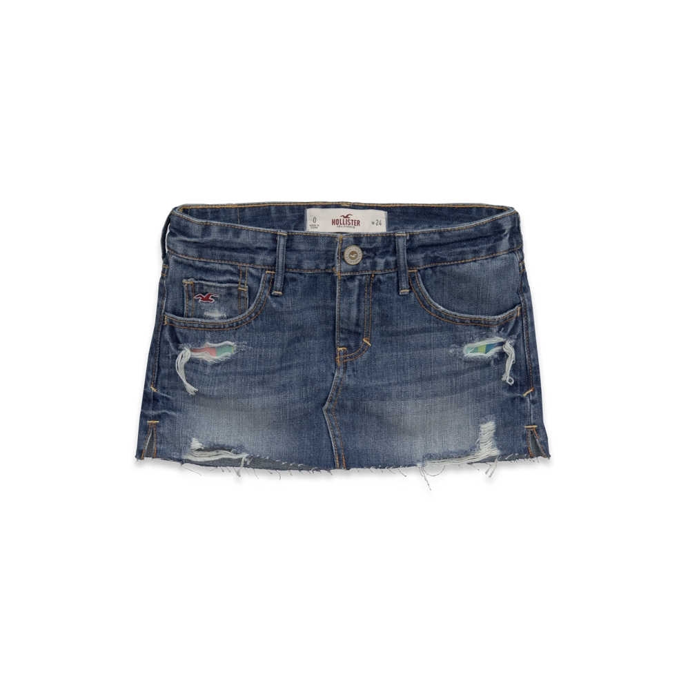 Girls Hollister Denim Skirt