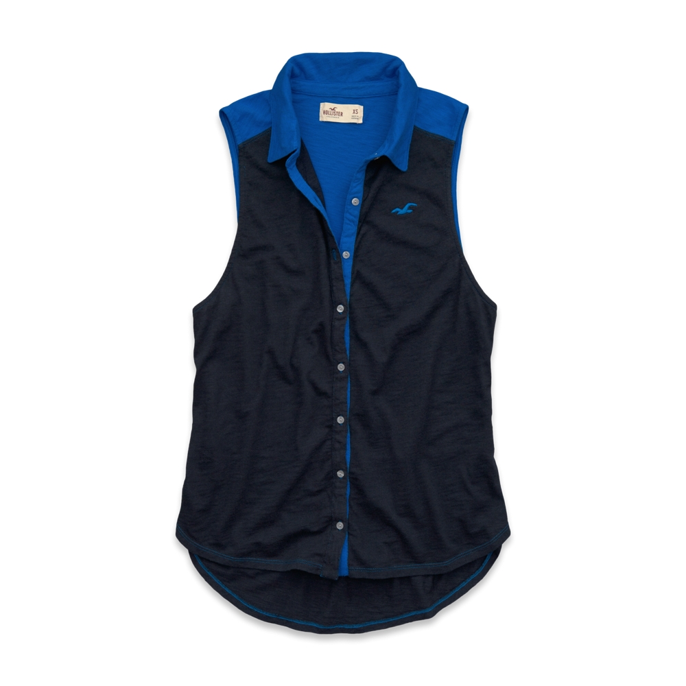 Girls Sunset Cliffs Knit Shirt