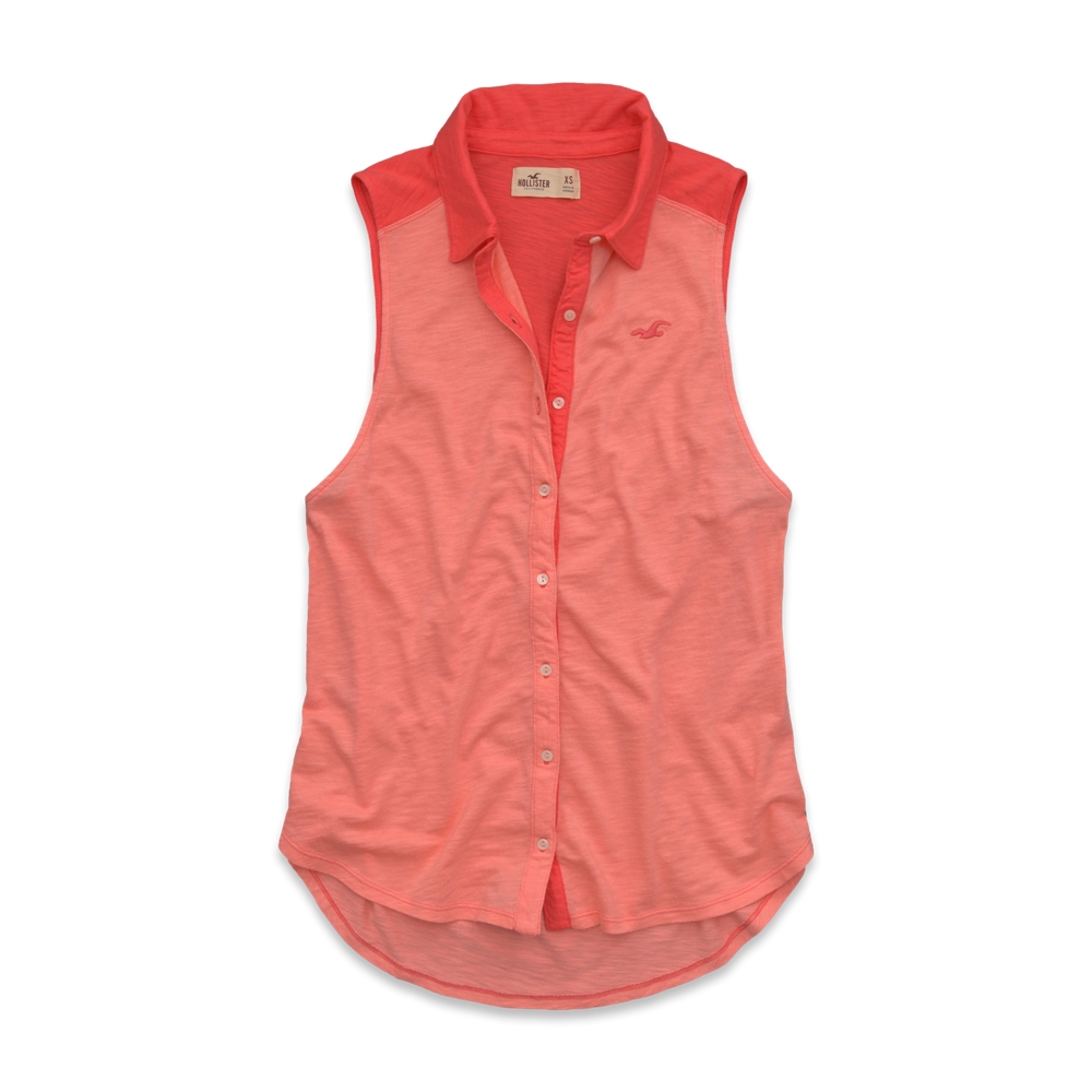 Girls Sunset Cliffs Knit Shirt
