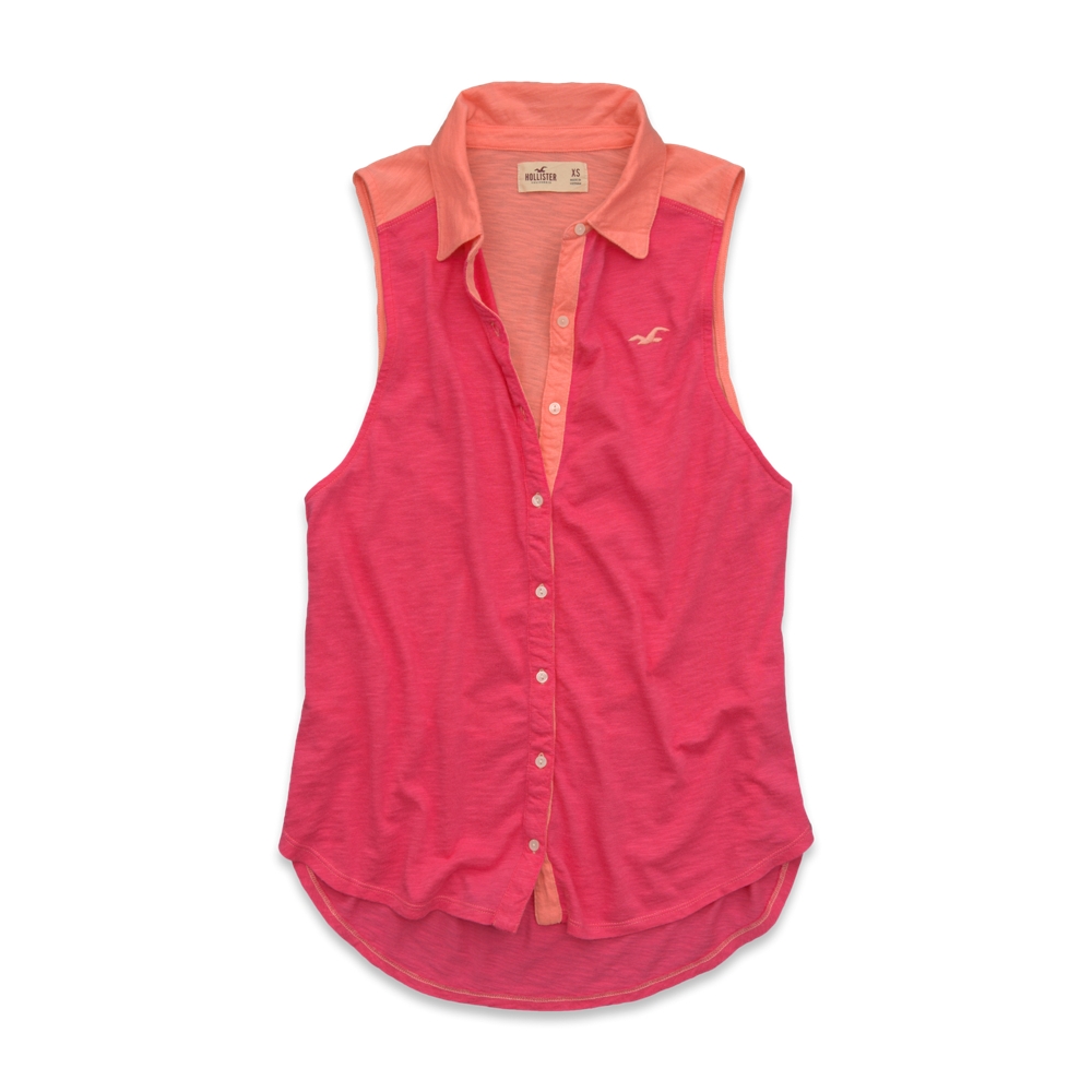 Girls Sunset Cliffs Knit Shirt
