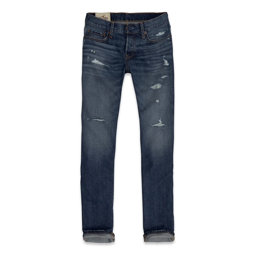 Boys Hollister Classic Straight Jeans