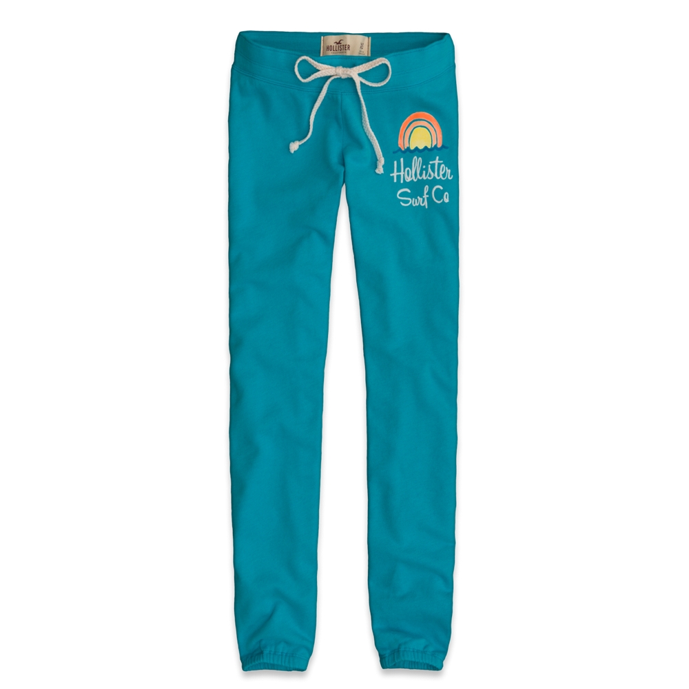 Girls Hollister Classic Banded Sweatpants