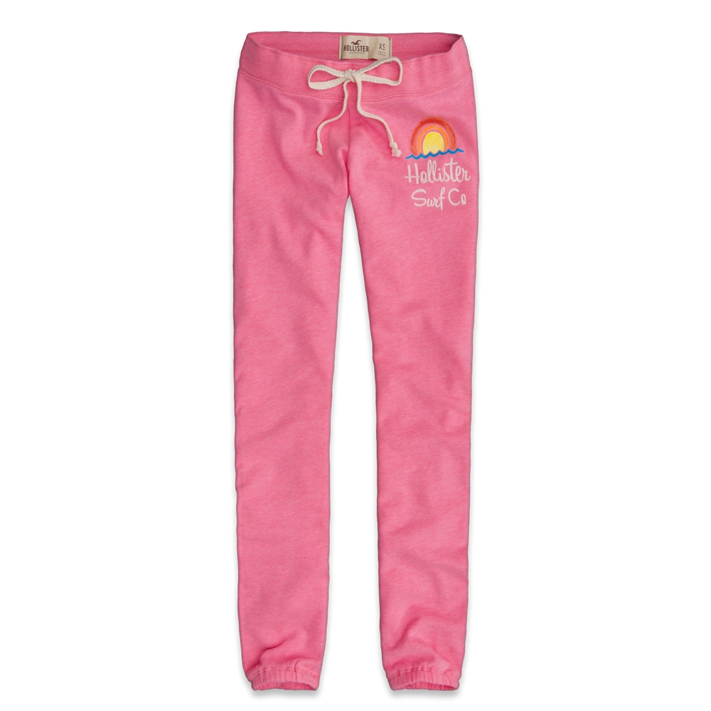 Girls Hollister Classic Banded Sweatpants