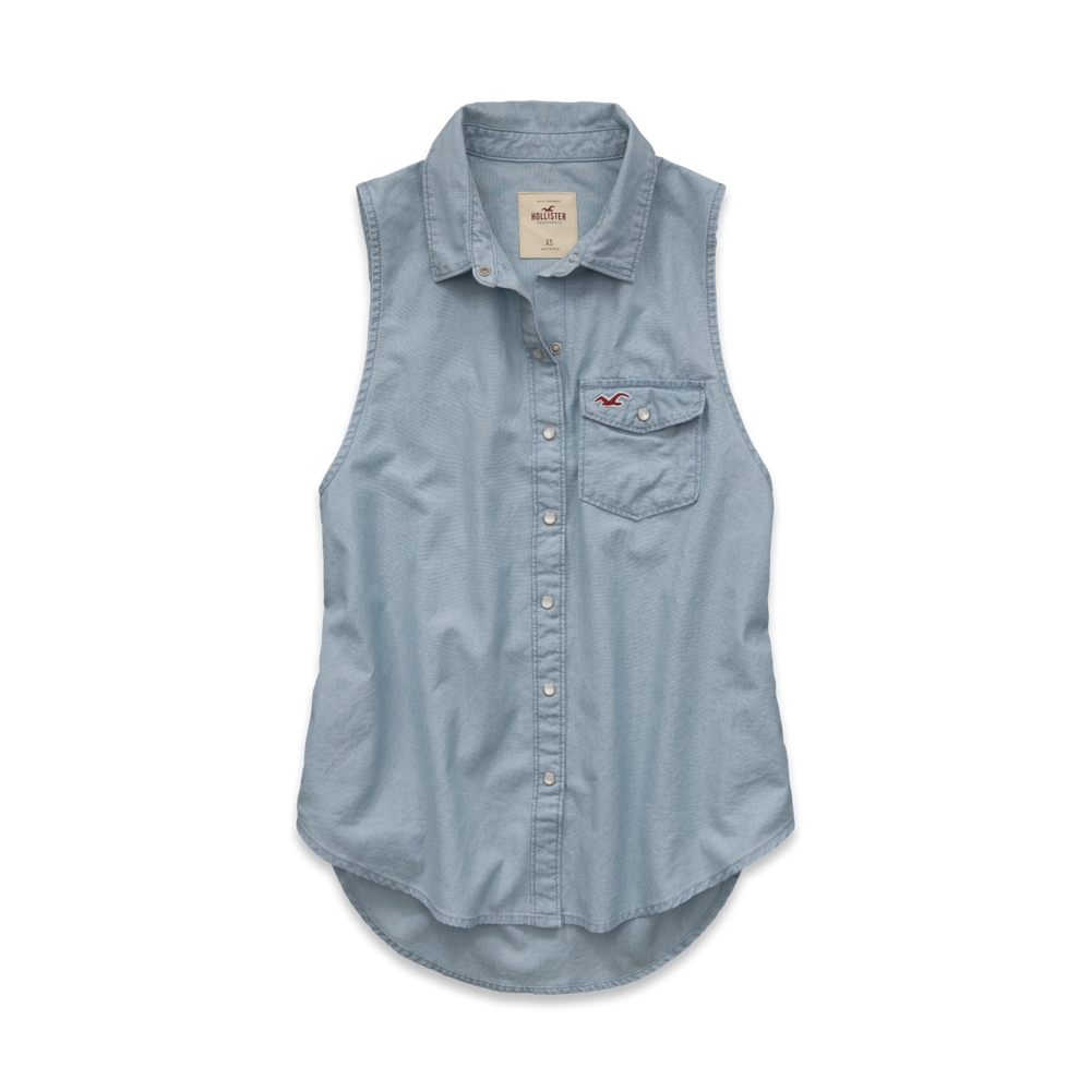 Girls Manhattan Beach Denim Shirt