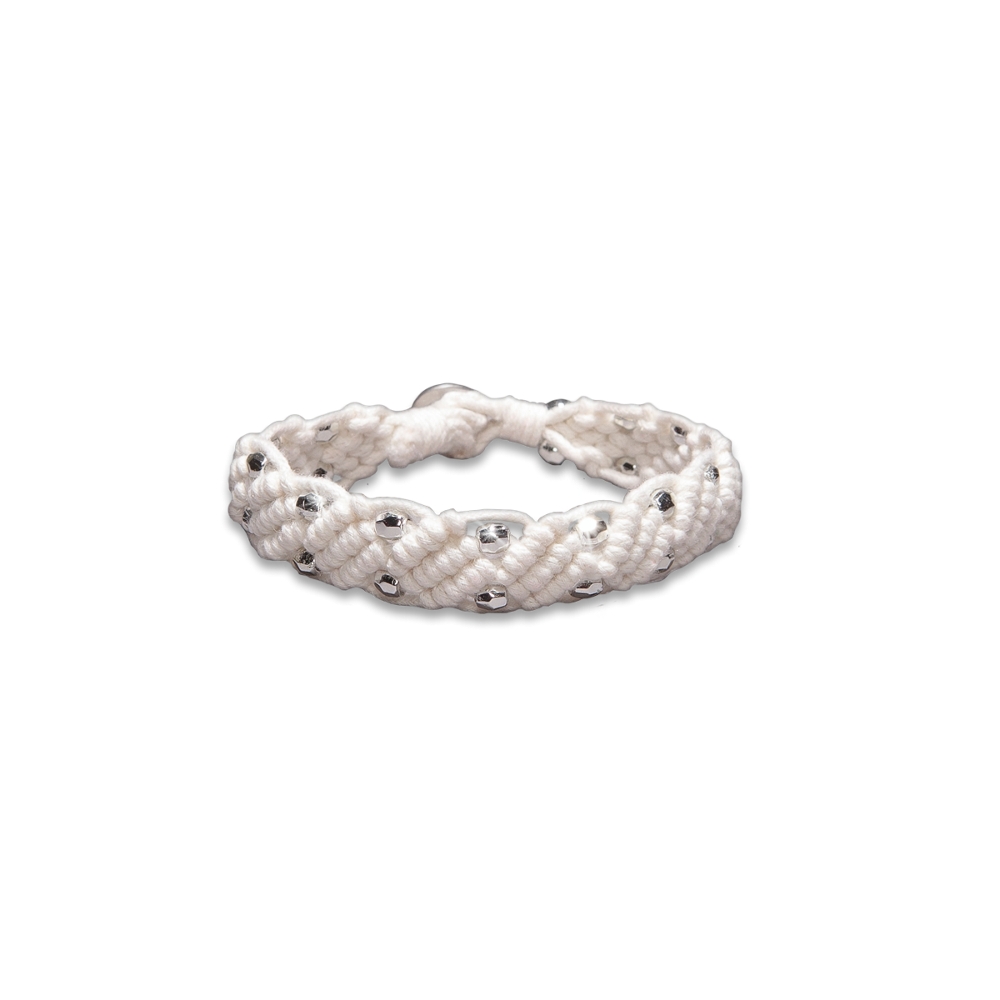 Girls Woven Beaded Bracelet