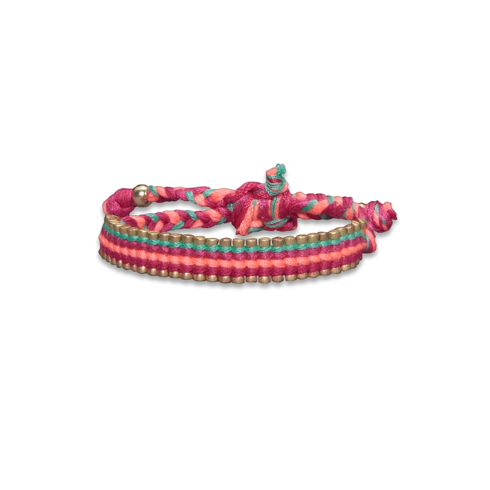 Girls Colorful Braided Bracelet