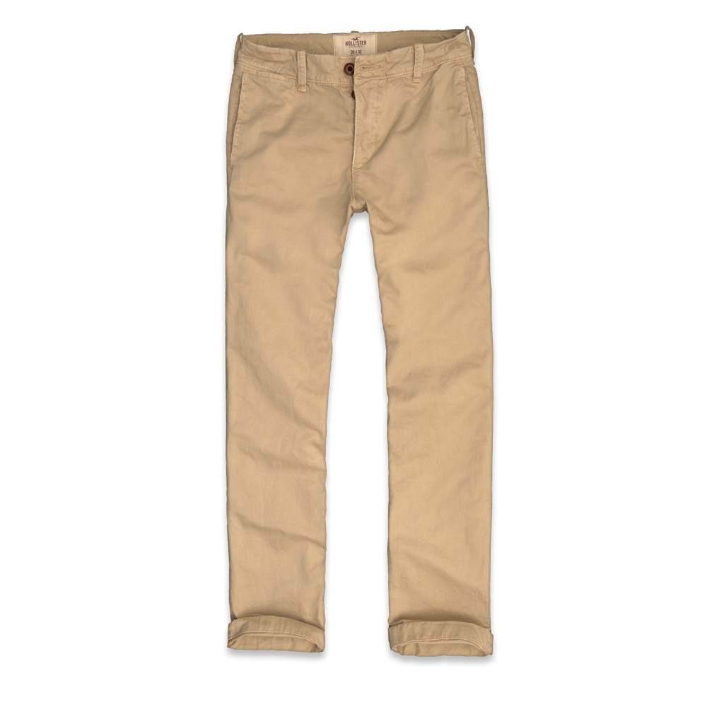 Boys Hollister Slim Straight Chinos