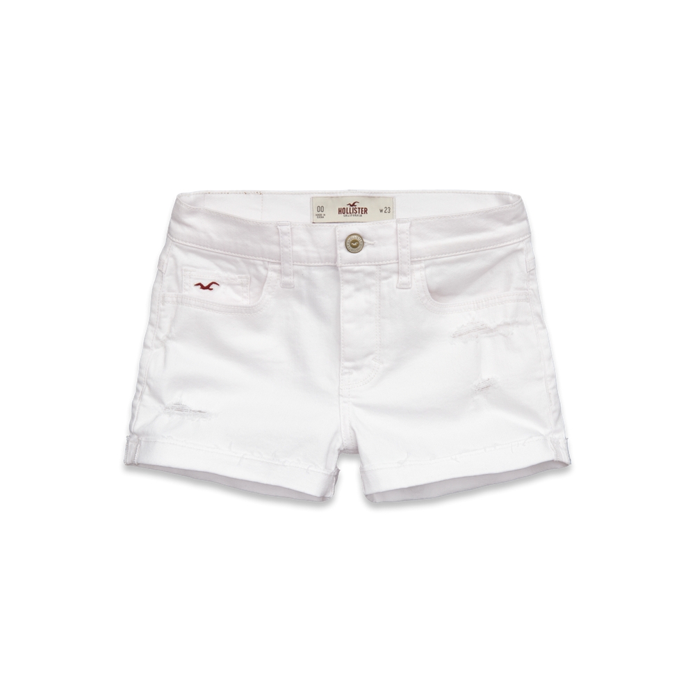 Girls Hollister High Rise Short-Shorts