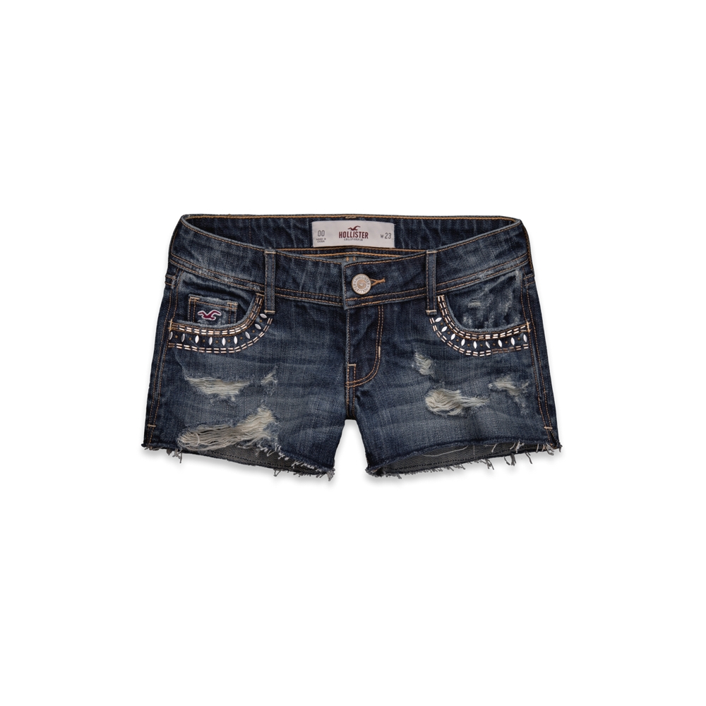 Girls Hollister Low-Rise Short-Shorts