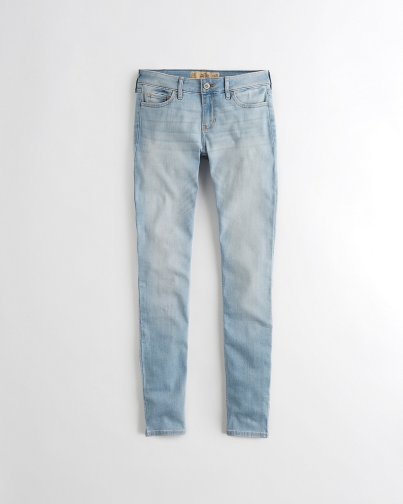 Girls Stretch LowRise Super Skinny Jeans Girls Bottoms HollisterCo.ca