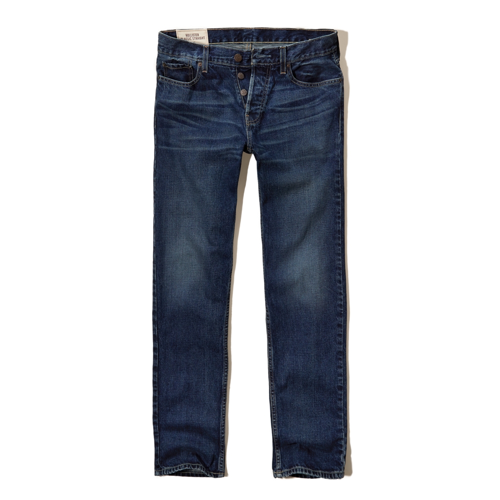 Boys Hollister Classic Straight Jeans