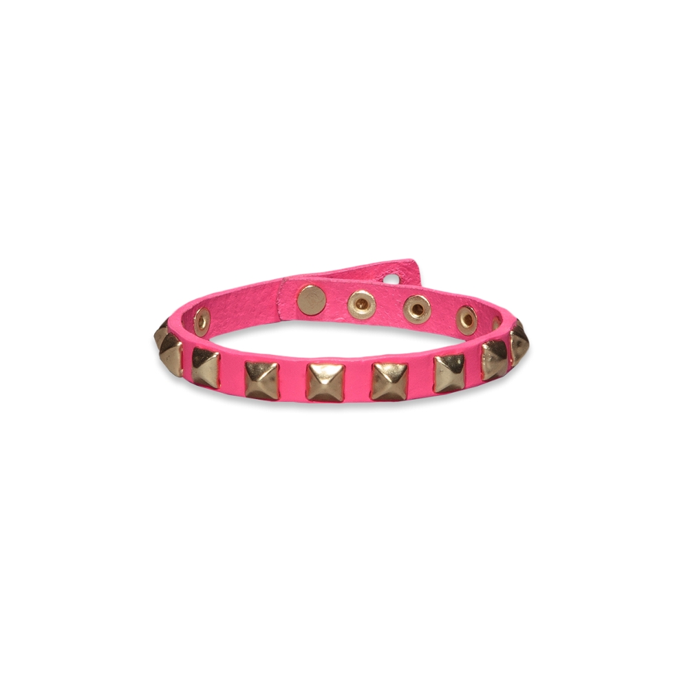 Girls Embellished Leather Bracelet