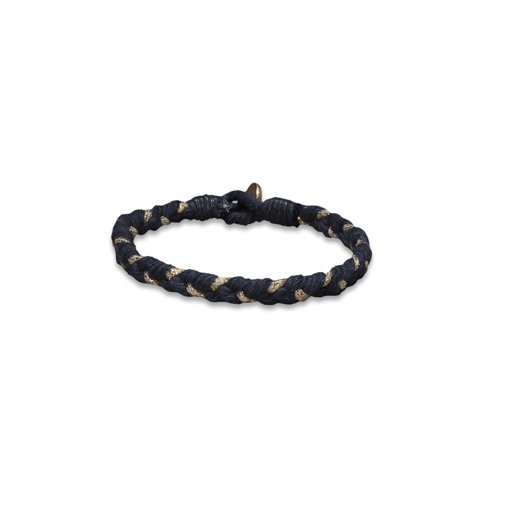 Girls Braided Shine Bracelet