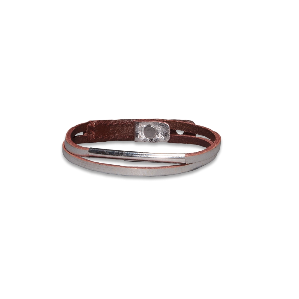 Girls Shine Leather Bracelet