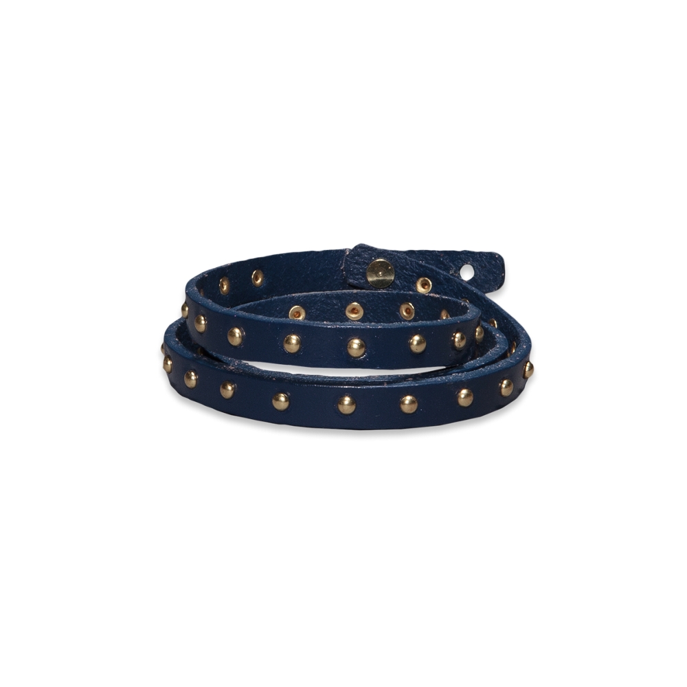 Girls Embellished Leather Bracelet