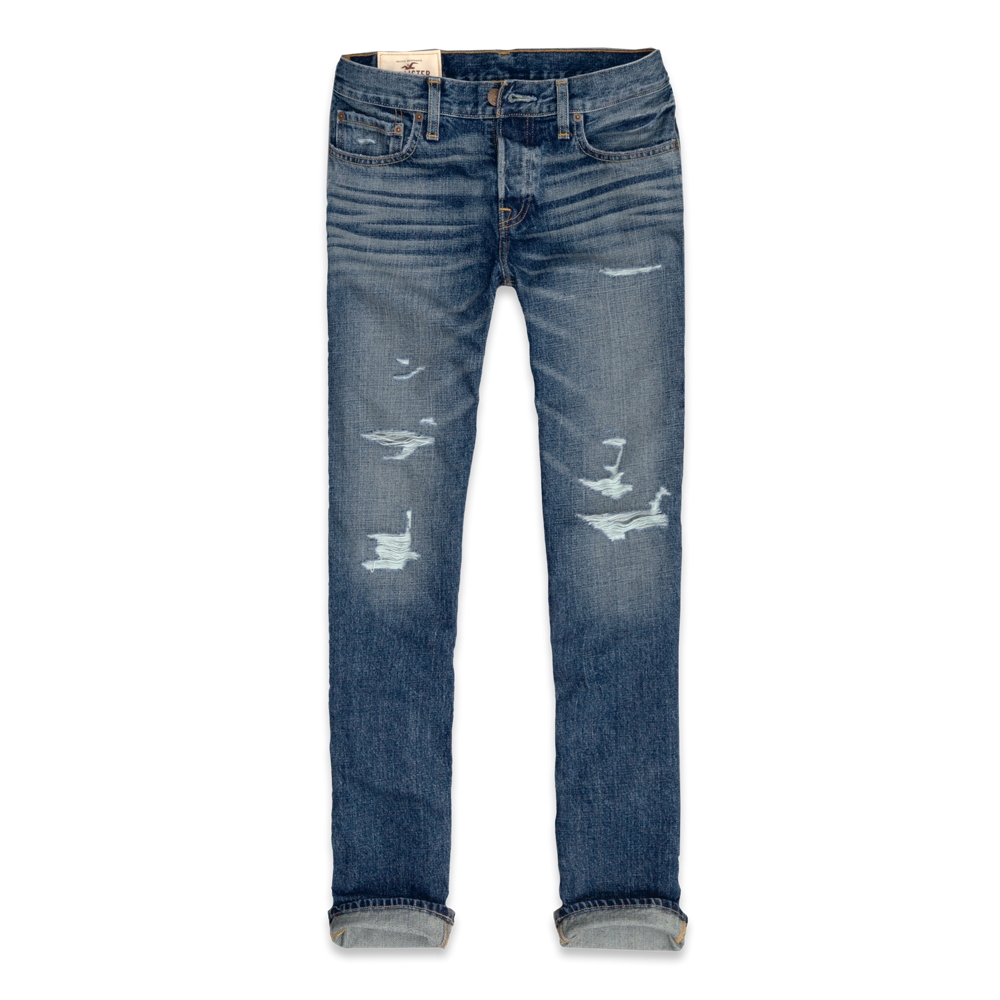 Boys Hollister Slim Straight Jeans