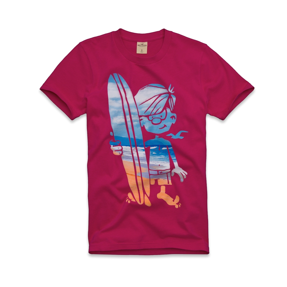 Boys Pier View Beach T-Shirt