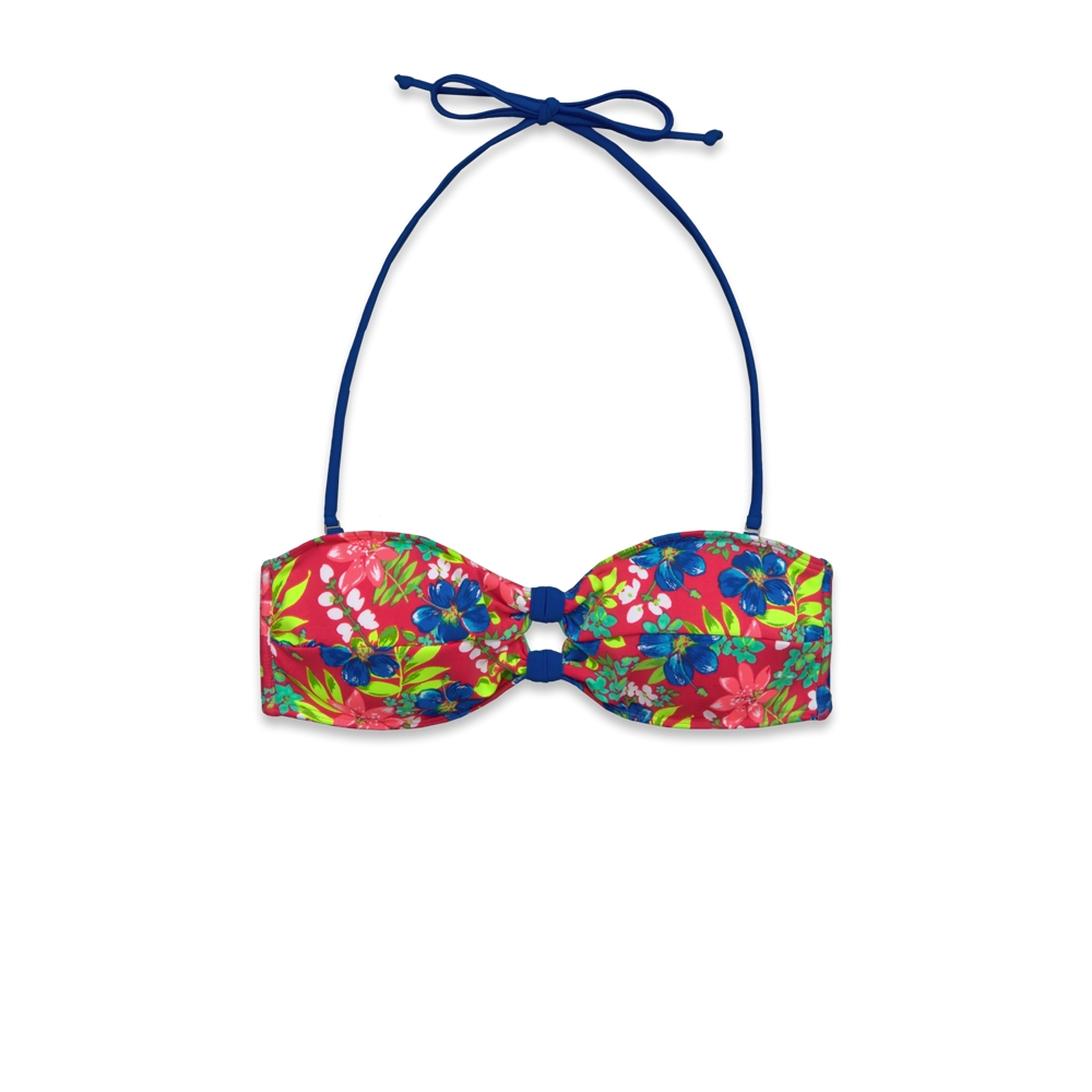 Girls Wipeout Beach Swim Top