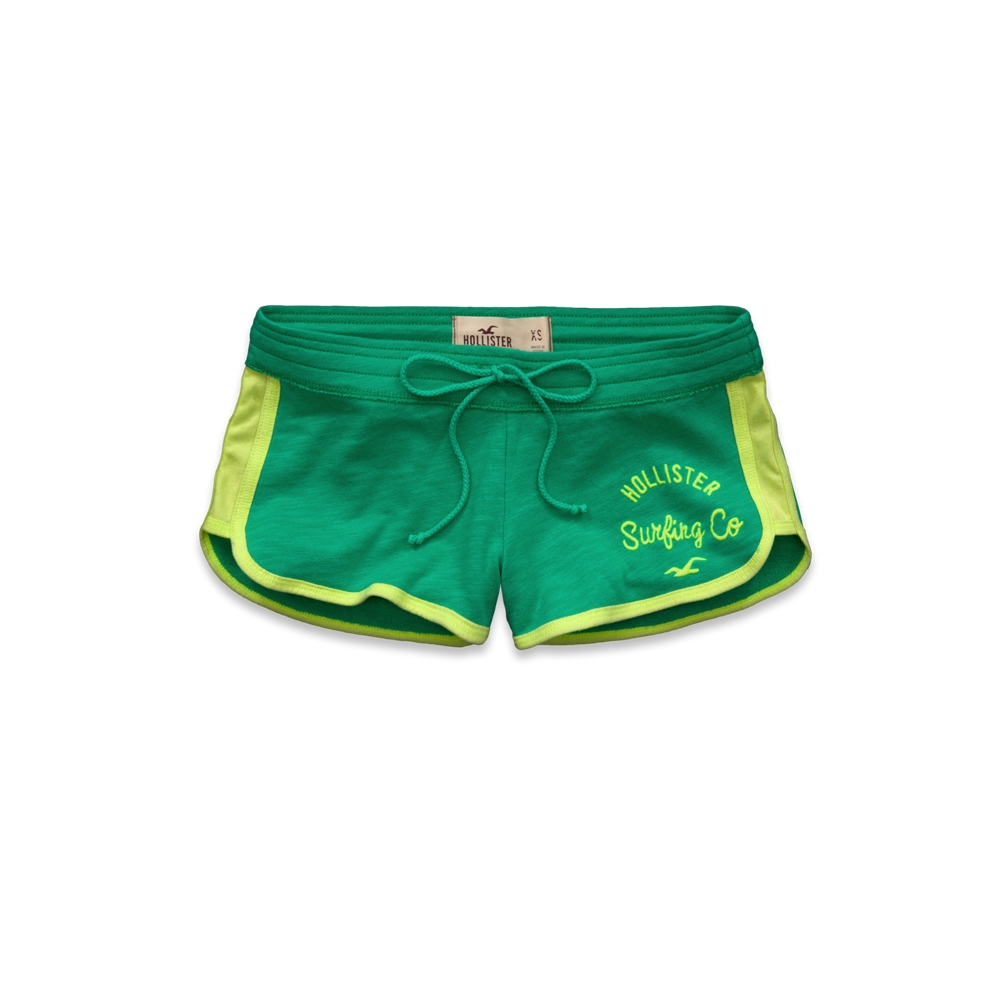Girls Hollister Curved Hem Short-Shorts
