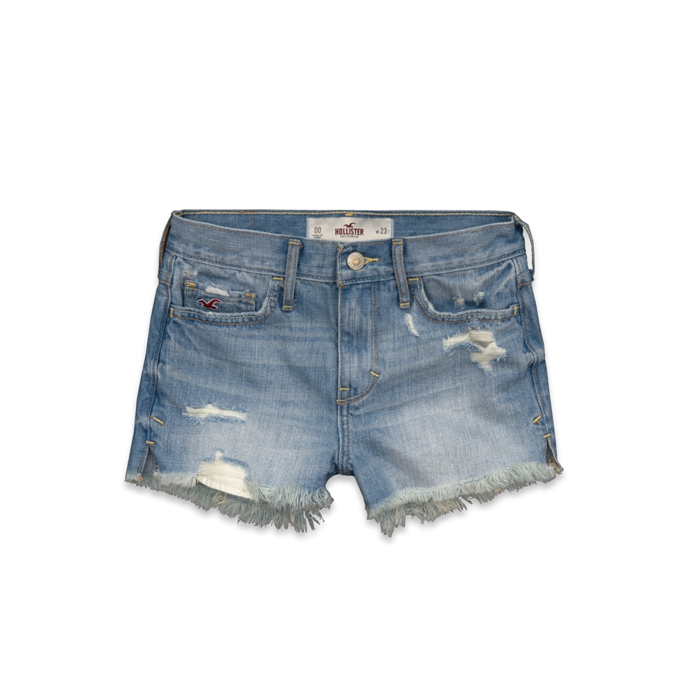 Girls Hollister High Rise Short-Shorts