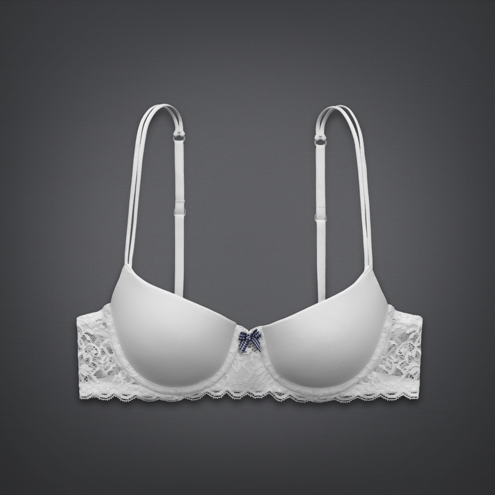 Girls Perfect Push 'Em Up Lace Balconet Bra