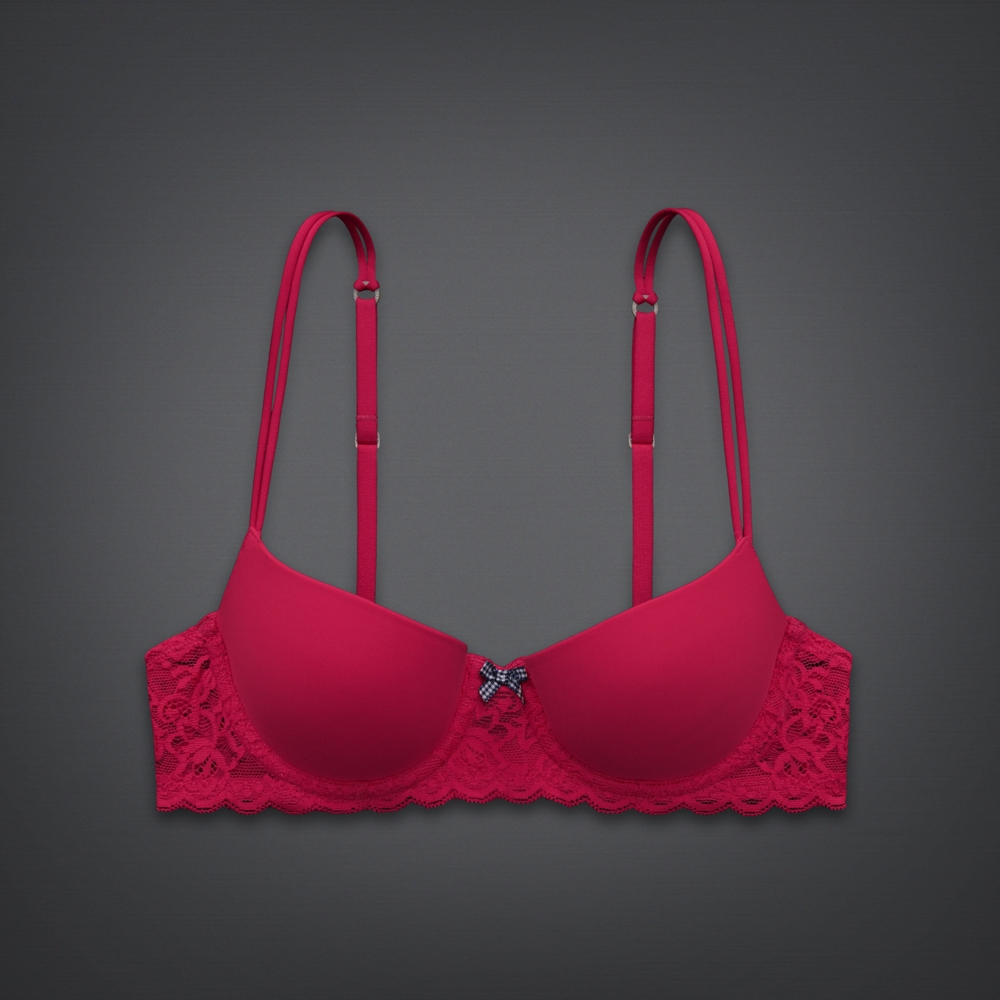 Girls Perfect Push 'Em Up Lace Balconet Bra