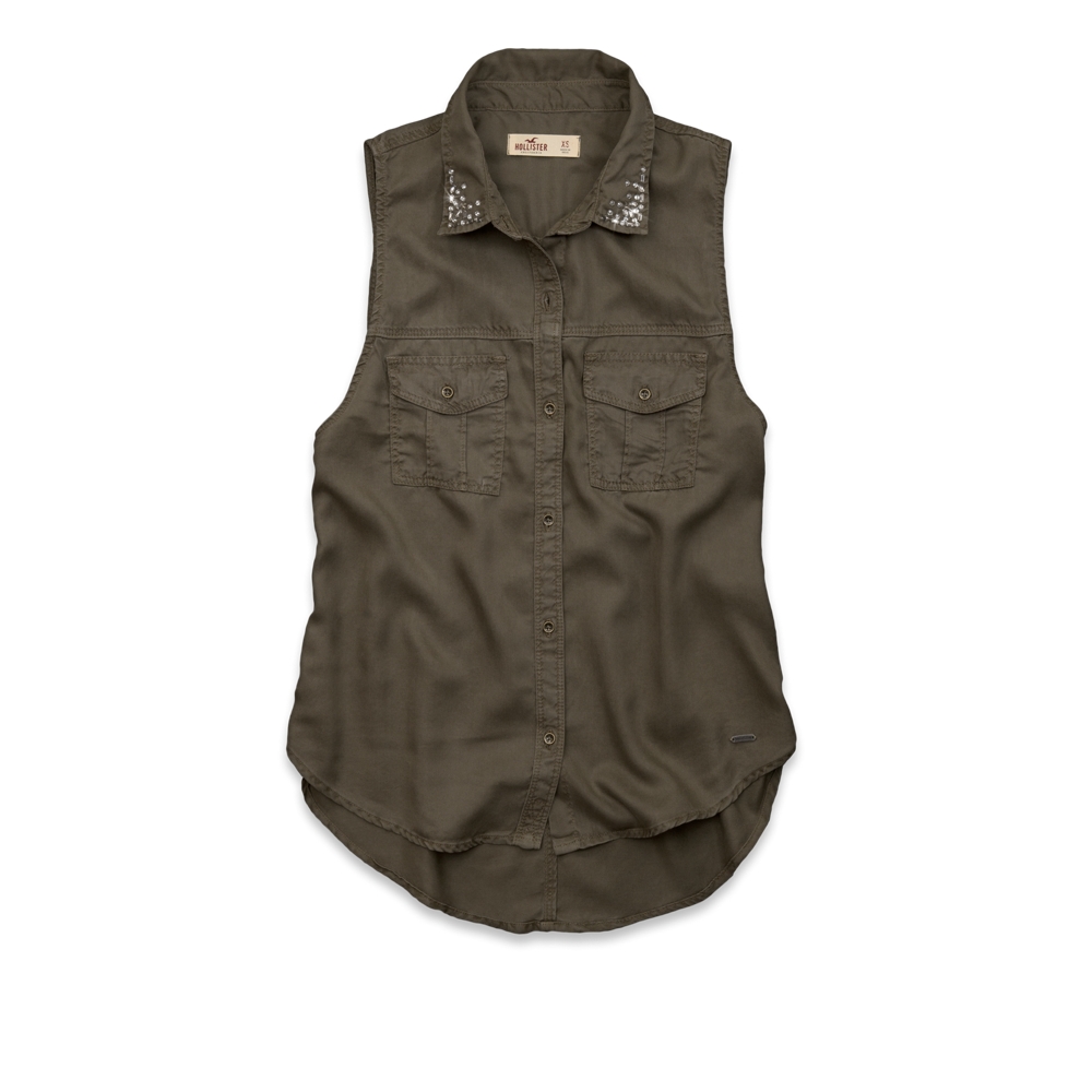 Girls Daley Ranch Shine Collar Shirt
