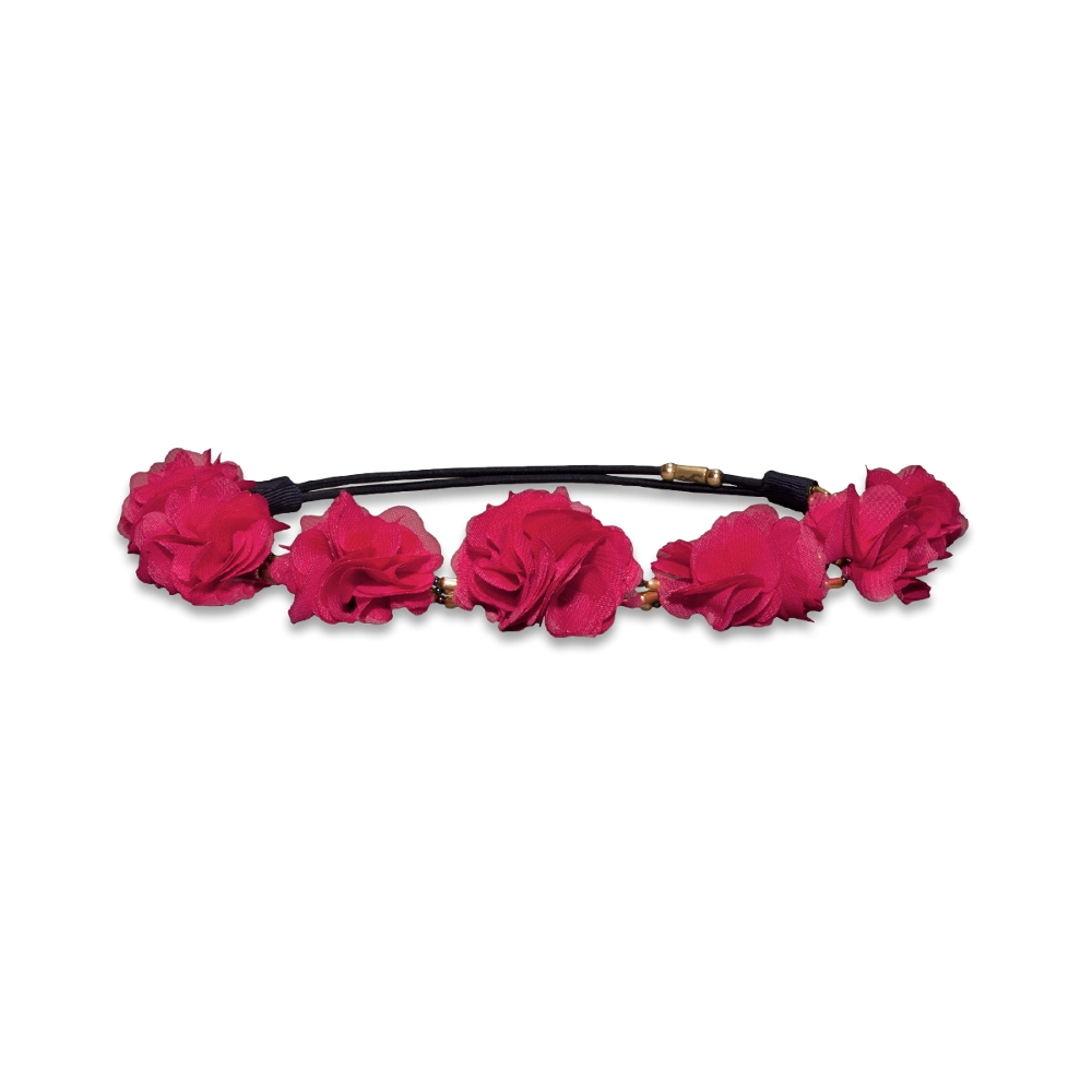 Girls Floral Embellished Headband