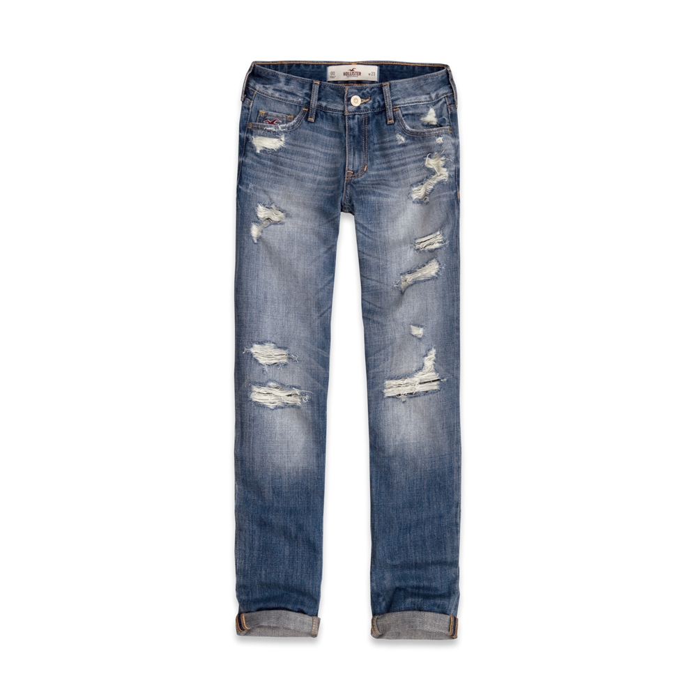 Girls Hollister Boyfriend Jeans
