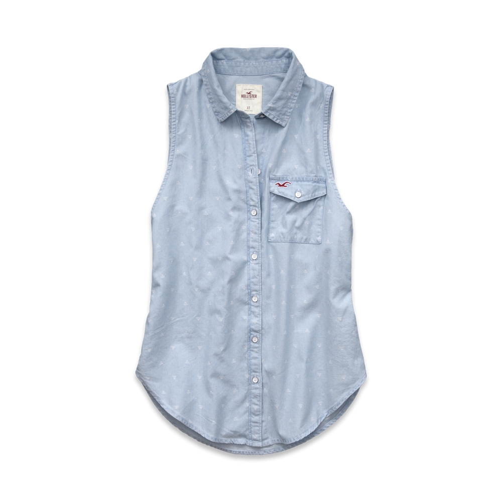 Girls Grandview Chambray Shirt
