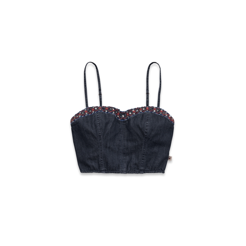 Girls Palm Canyon Corset Top