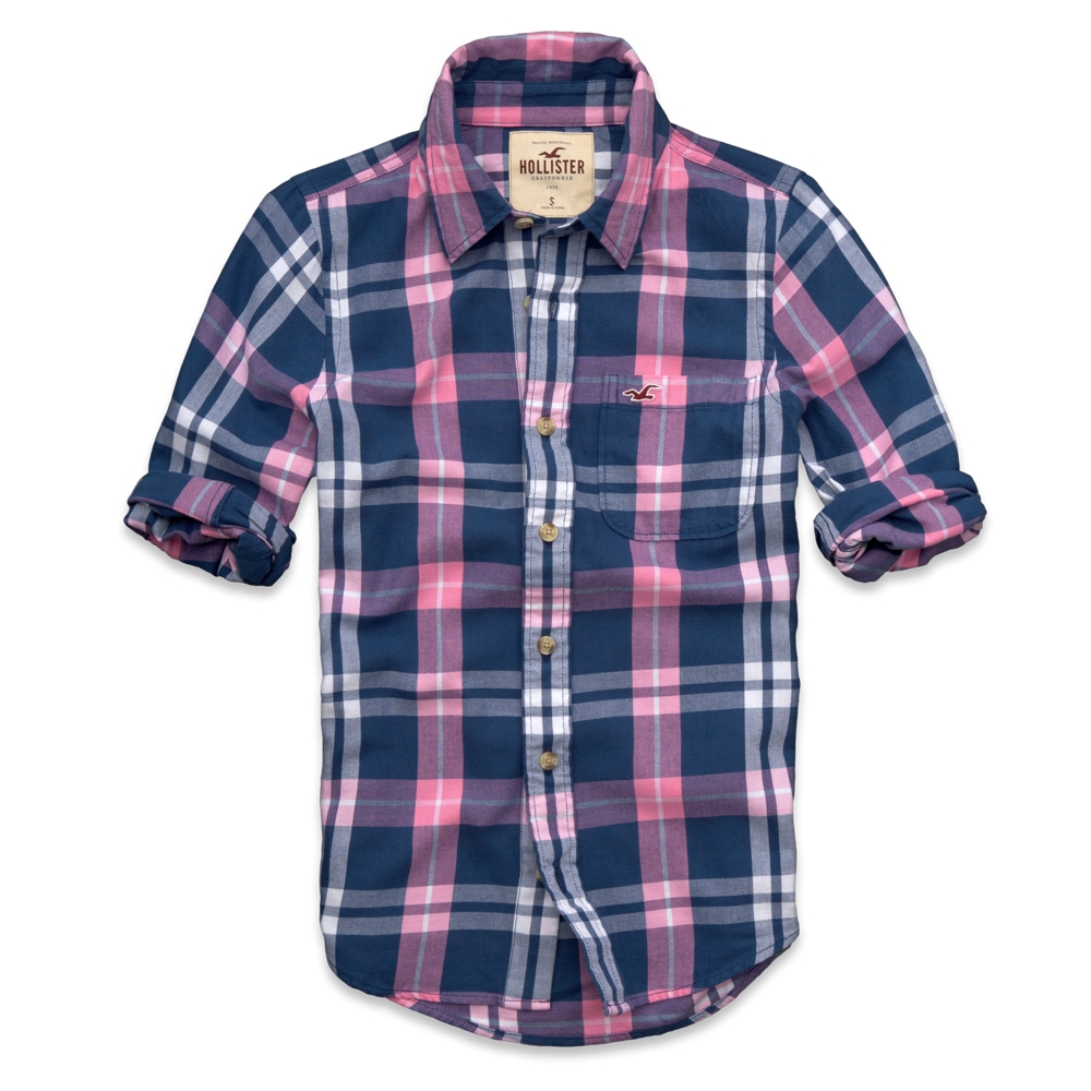 Boys Stone Steps Beach Twill Shirt
