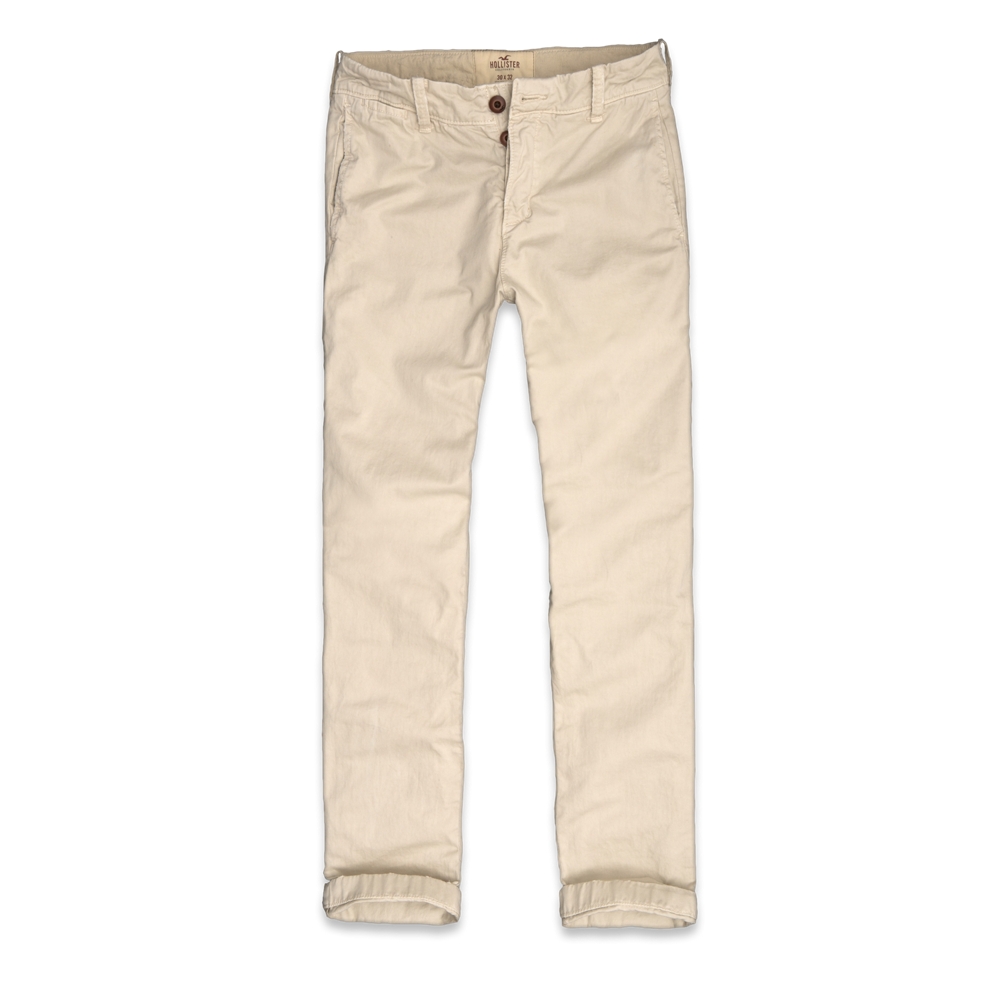 Boys Hollister Slim Straight Chinos