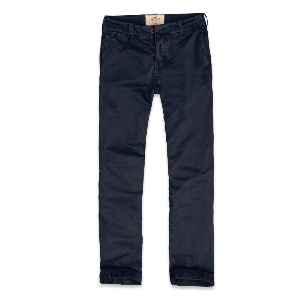 Boys Hollister Slim Straight Chinos