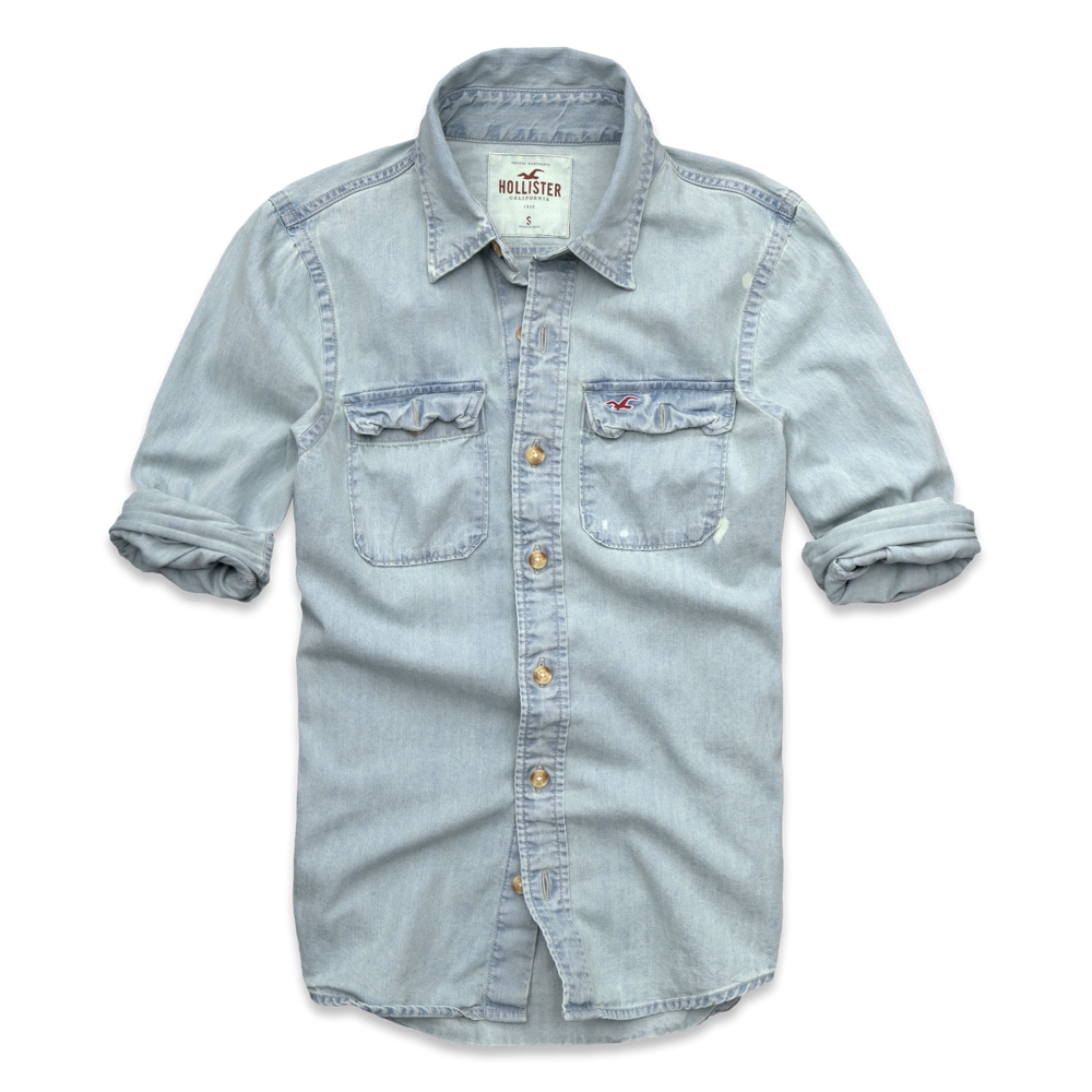 Boys Victoria Beach Denim Shirt