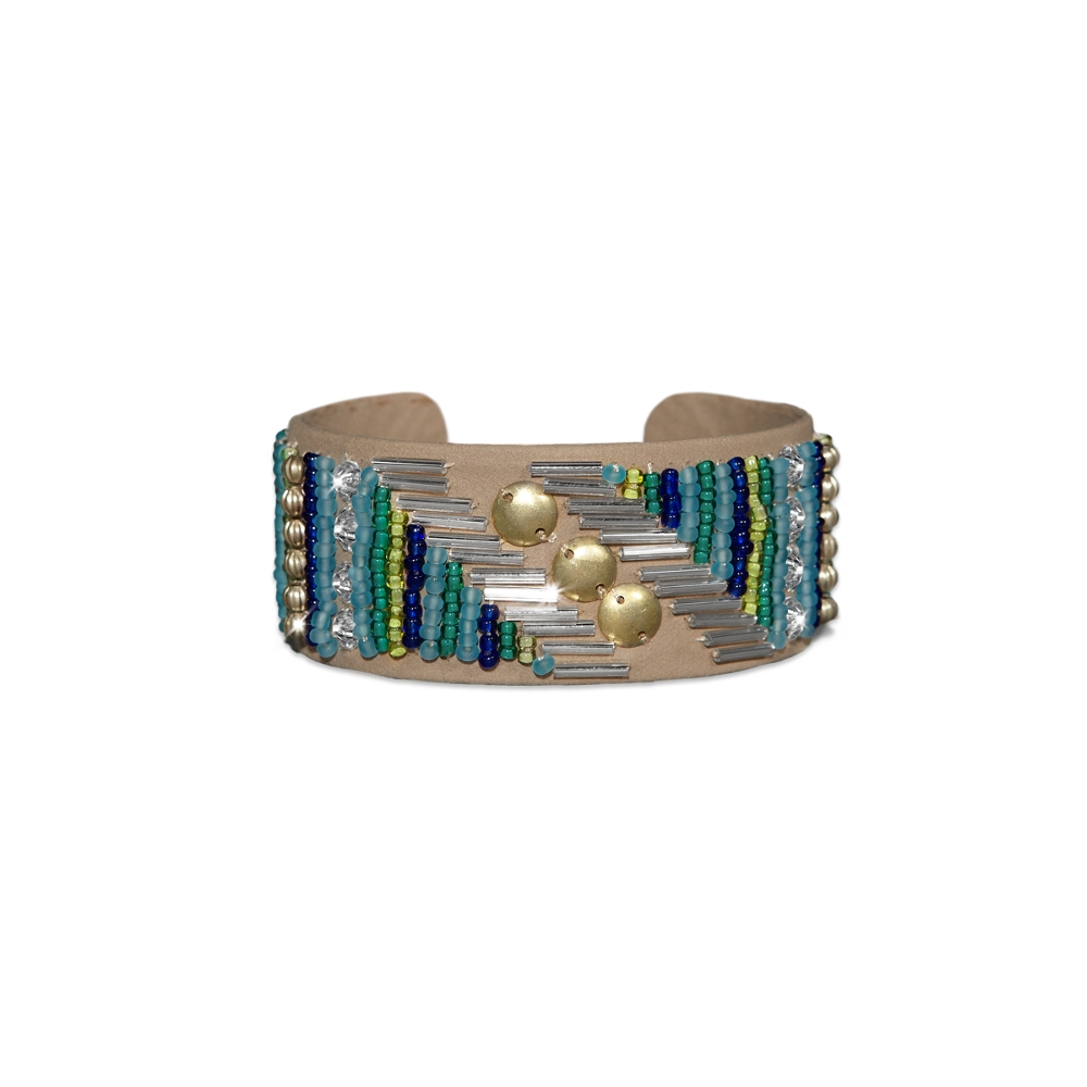 Girls Vintage Beaded Bracelet