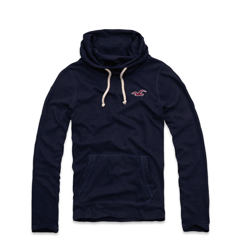 Boys Funnel Neck Hoodie T-Shirt