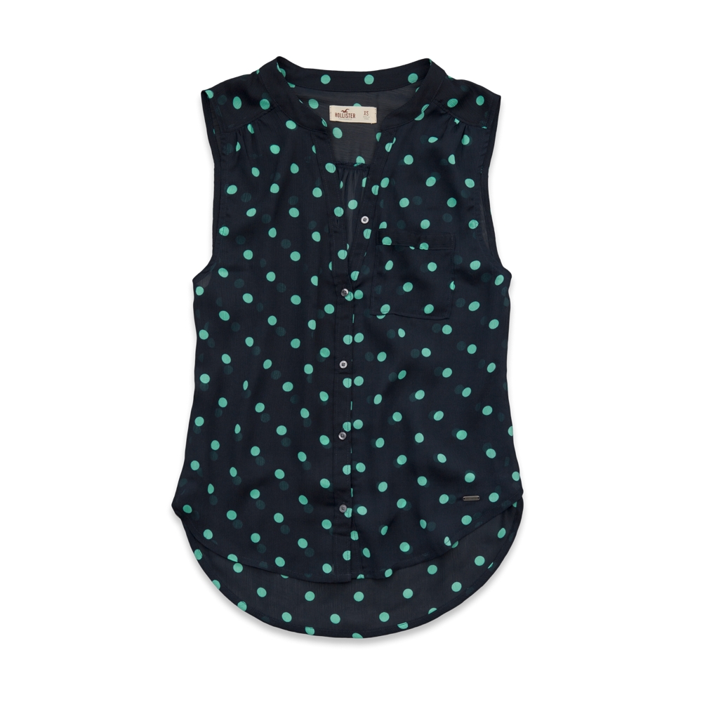 Girls Silver Strand Chiffon Shirt