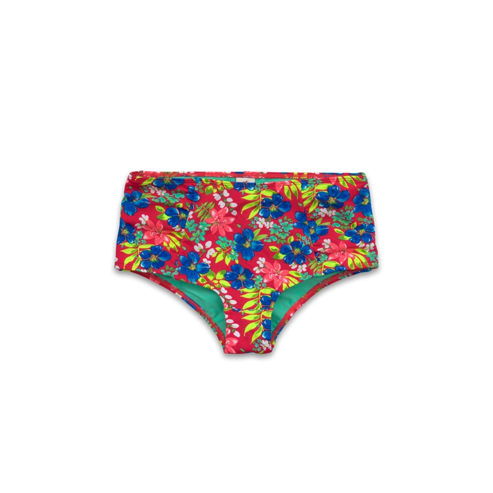 Girls Wipeout Beach High Rise Swim Bottom