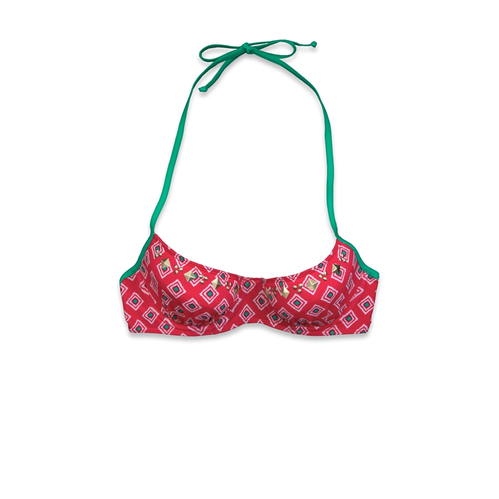 Girls Stands Point Swim Top
