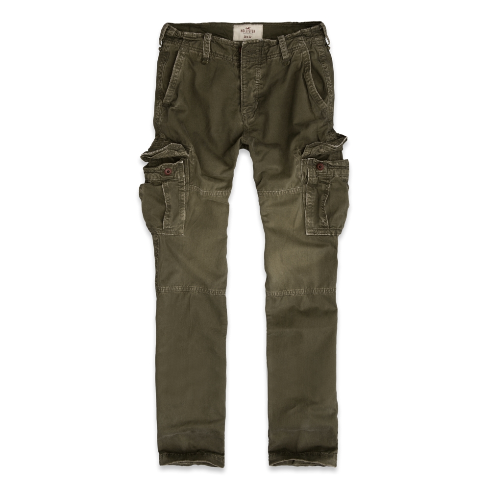 hollister cargo joggers